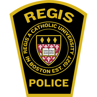 Regis College Police Department official patch