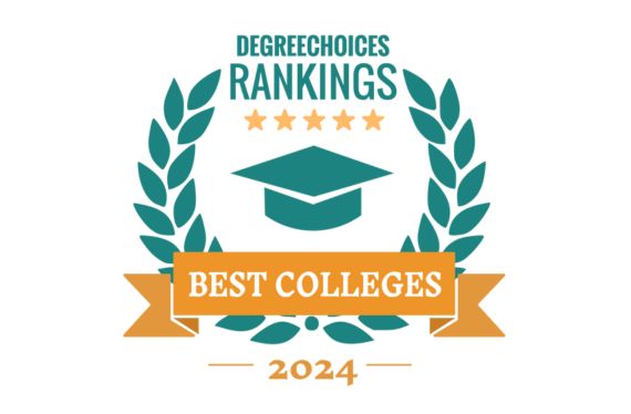'Best Colleges' badge from Degreechoices