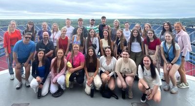 Ulster Group at Gillette Stadium Light House