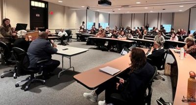State Representatives Alice Peisch and Christopher Worrell