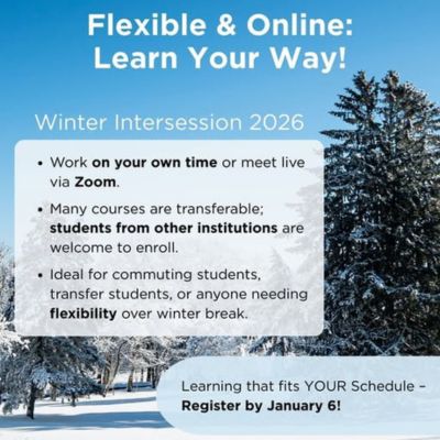 Winter Intersession Courses 2025
