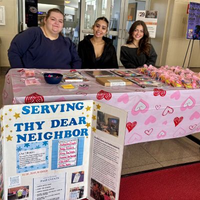 Serving Thy Dear Neighbor Club Kindness Table