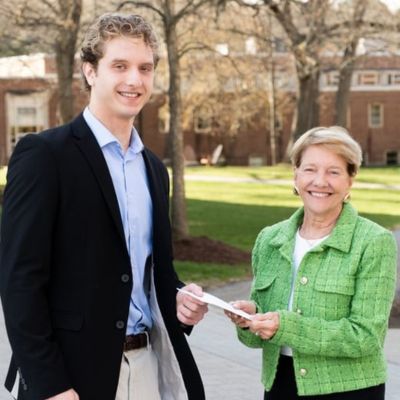 President Hays and William Comeiro