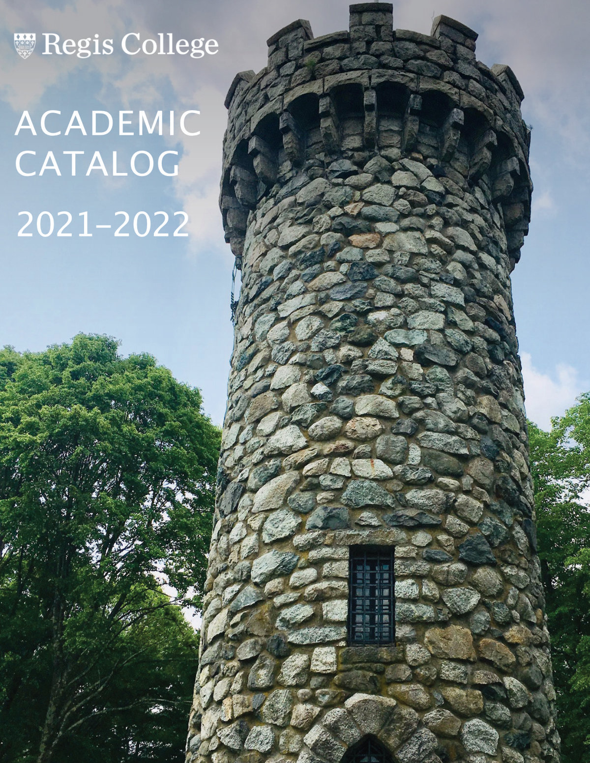 Regis Academic Catalog 2020-2021 cover