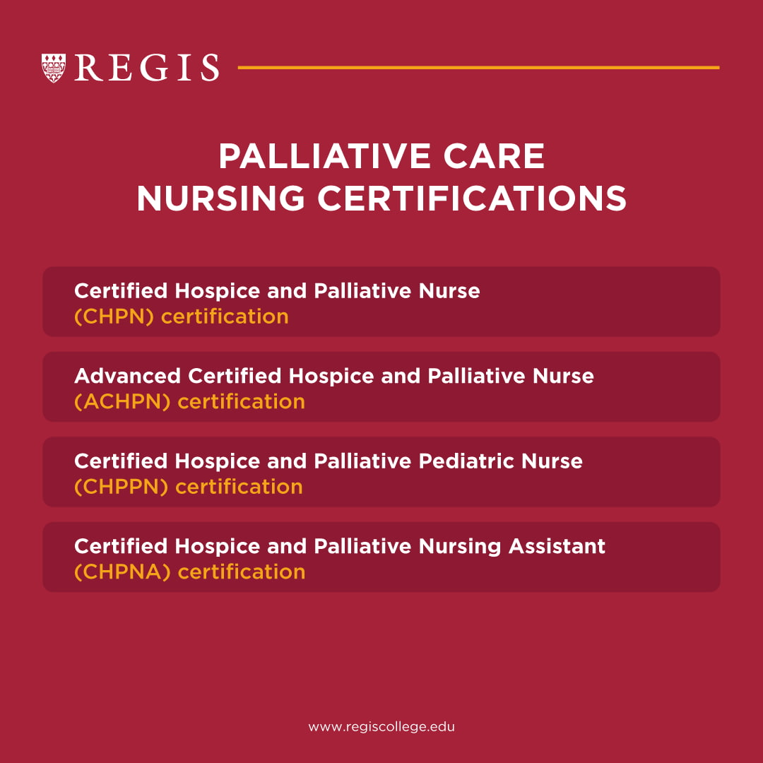 Palliative care nursing certifications