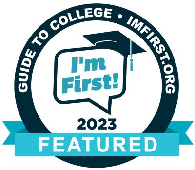 I'm First Guide to College Badge