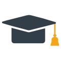Drawing of a graduation cap