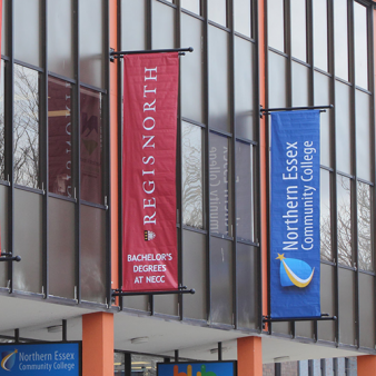 Outside Building of Regis North in Lawrence MA